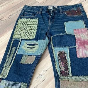 Patchwork jeans by Free People